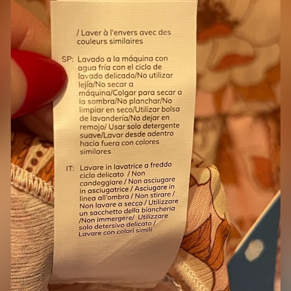 CupShe Dress NWT Size Medium Floral - Picture 6 of 12